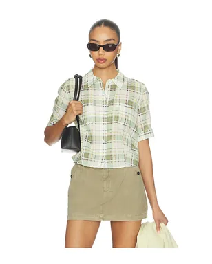 FRAME The Plaid Utility Shirt - サムネイル1