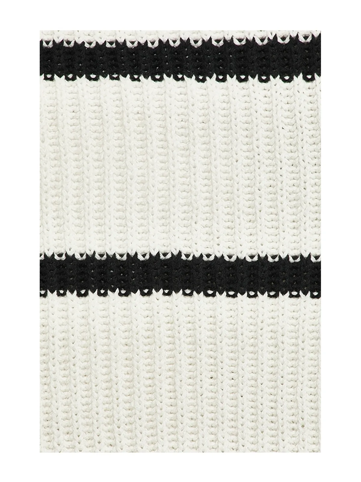FRAME STRIPED ポロセーター - 画像4