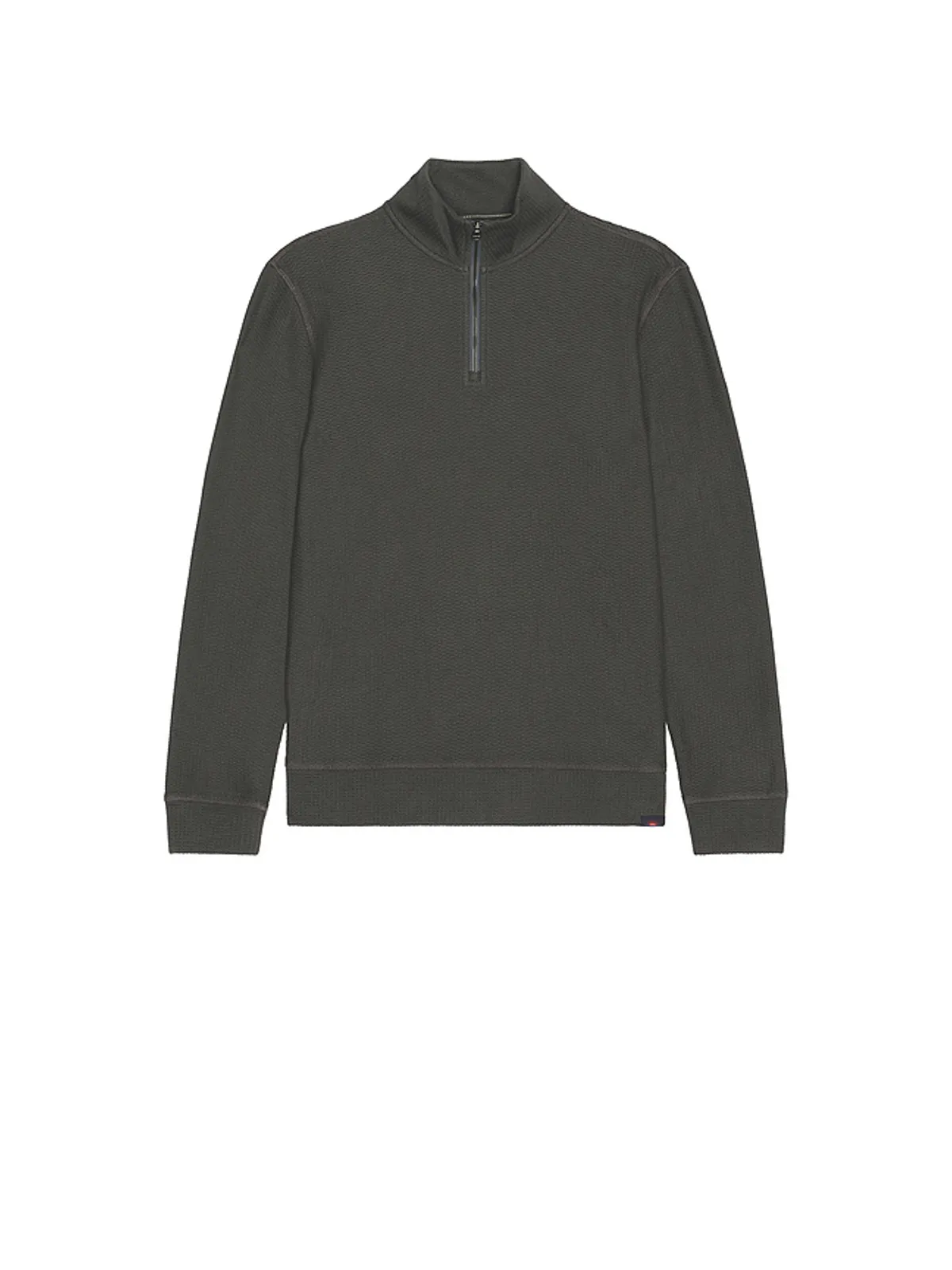 Faherty TEXTURED KNIT クォータージッパーセーター - 画像1