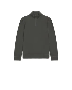 Faherty TEXTURED KNIT クォータージッパーセーター - サムネイル1