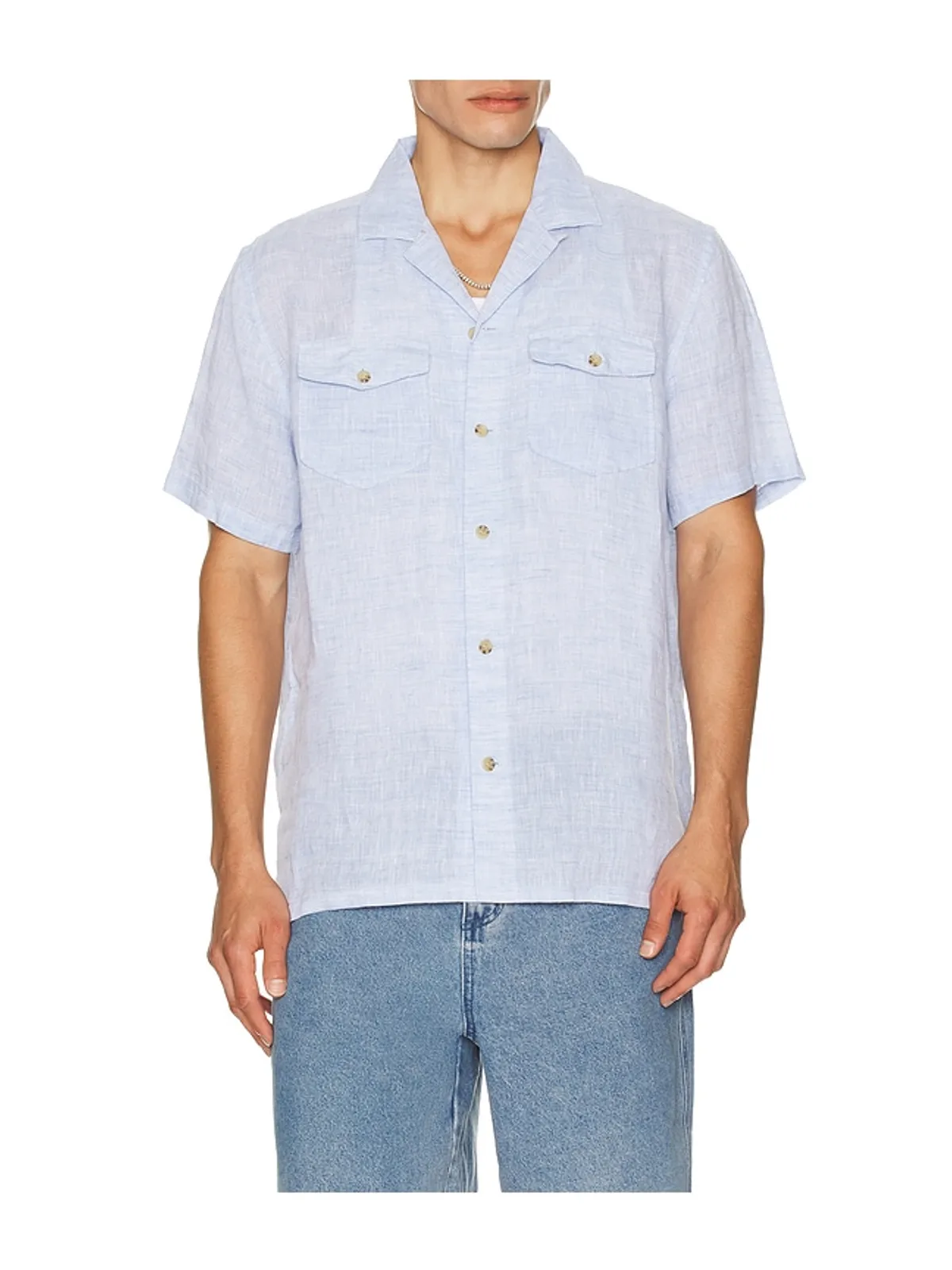 Faherty RESERVE BASQUE キャンプシャツ - 画像3