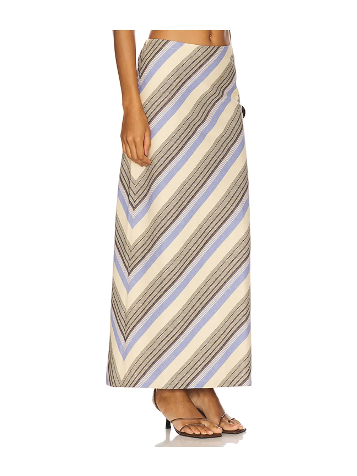 FAITHFULL THE BRAND ELISE スカート - Neutral,Blue. - 画像2