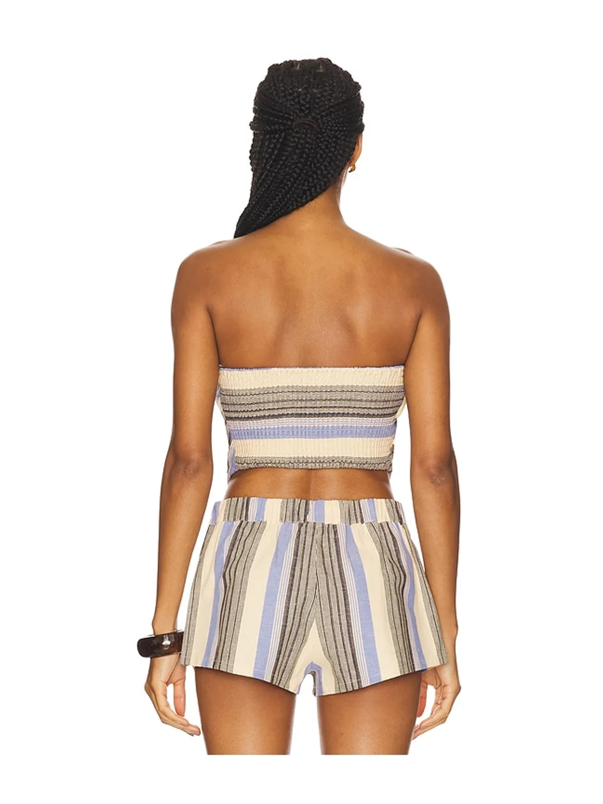 FAITHFULL THE BRAND ANTIBES ストラップレストップ - Neutral,Blue. - 画像3
