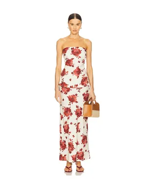 FAITHFULL THE BRAND ALEXA トップ - Beige,Red. - サムネイル4