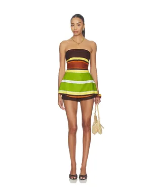 FAITHFULL SOLMAR トップ - Brown,Yellow. - サムネイル4
