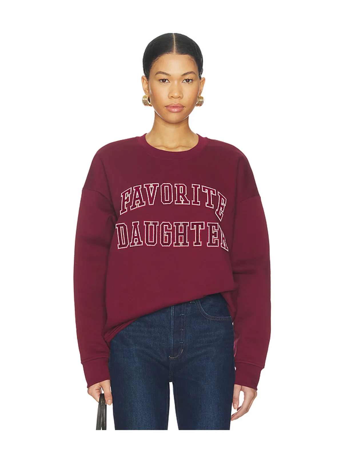 Favorite Daughter THE COLLEGIATE スウェットシャツ - 画像2