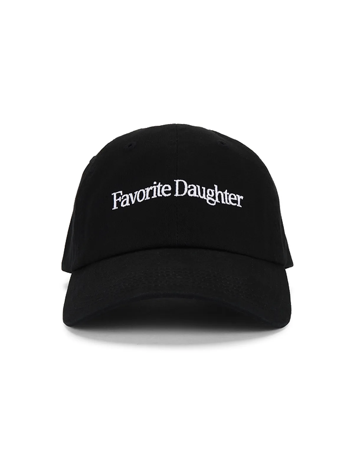 Favorite Daughter CLASSIC LOGO ブラックベースボールハット - 画像2