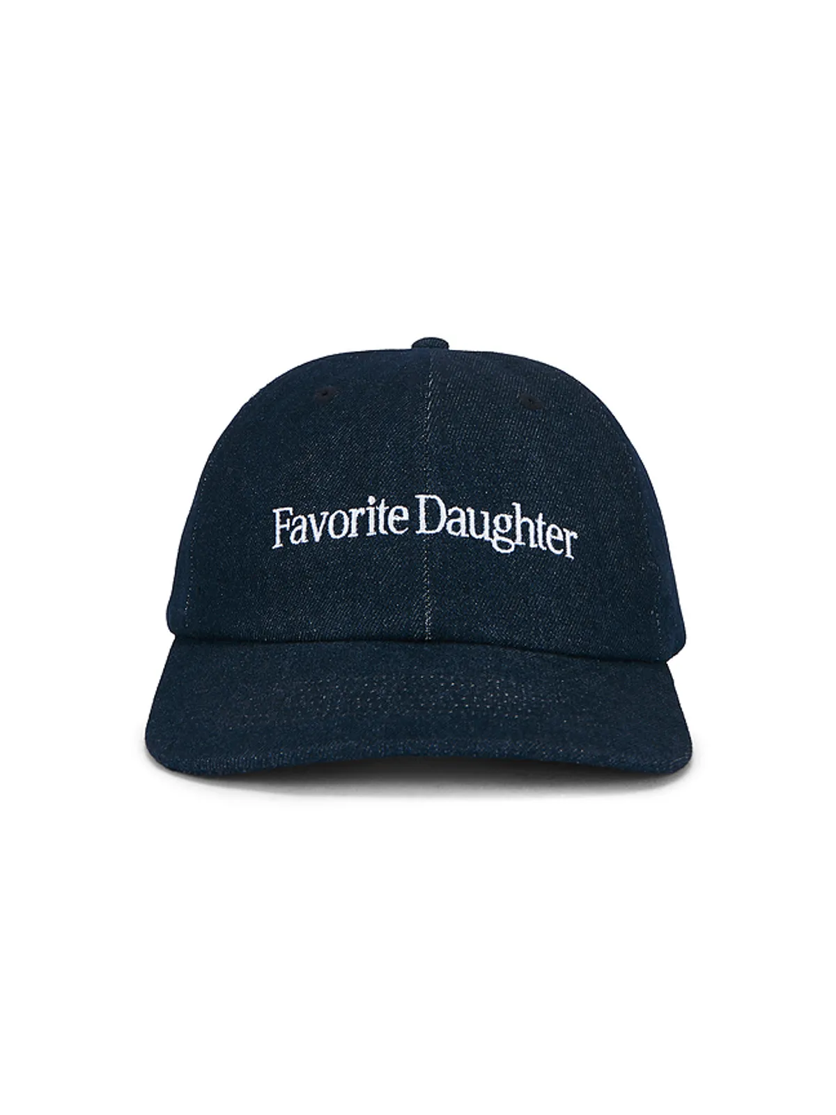 Favorite Daughter The Washed Denim Baseball Cap - 画像2