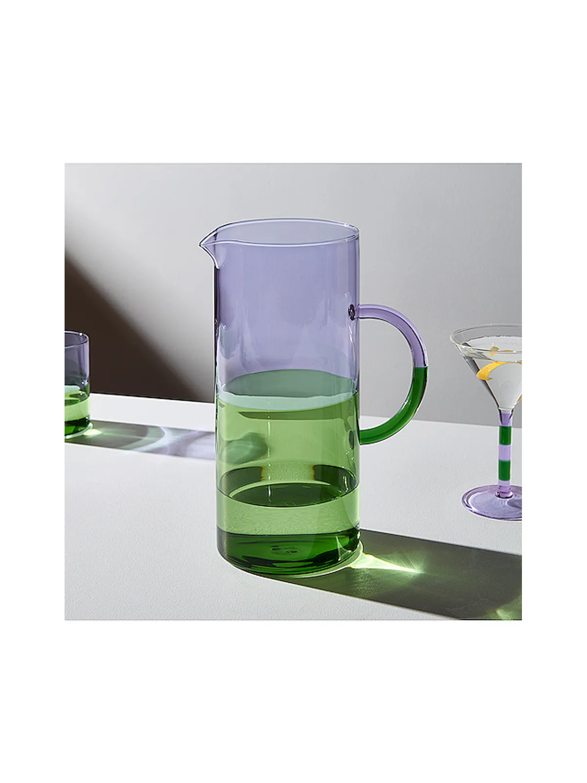 Fazeek TWO TONE PITCHER 水差し - Lavender,Green. - 画像2