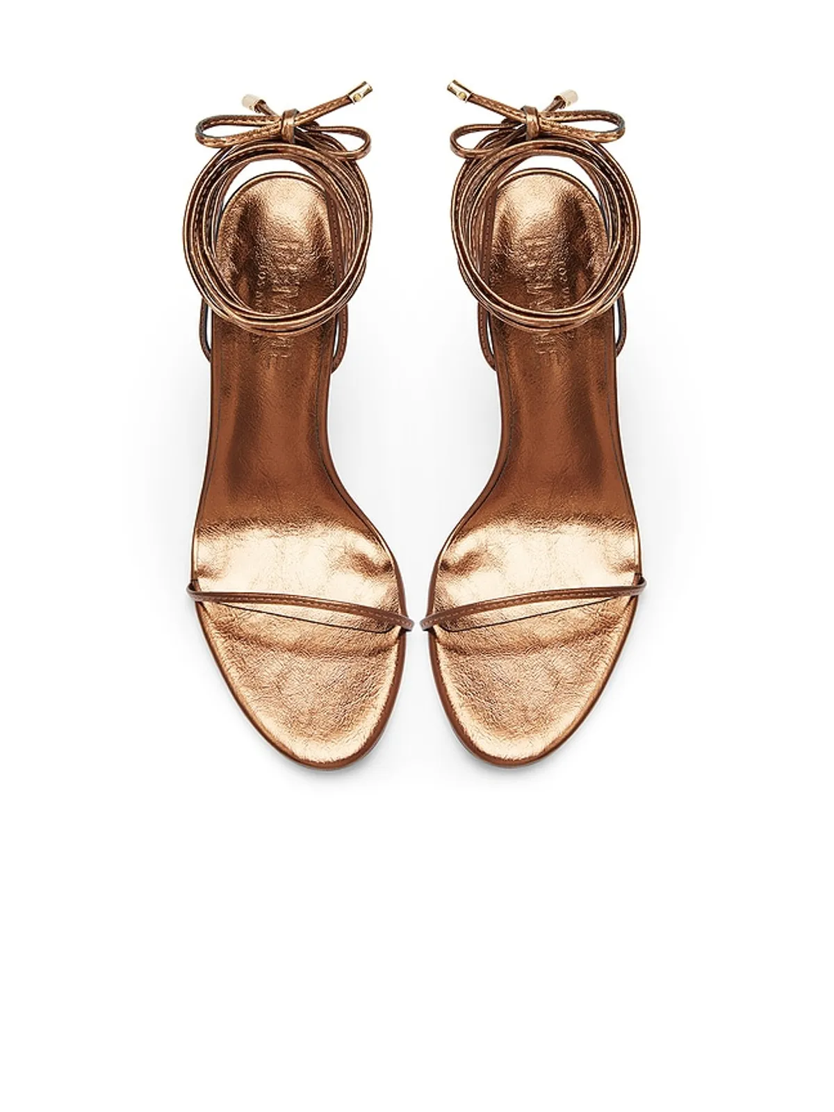 FEMME LA 3.0 BARELY THERE ヒール - Metallic Bronze, brown. - 画像4