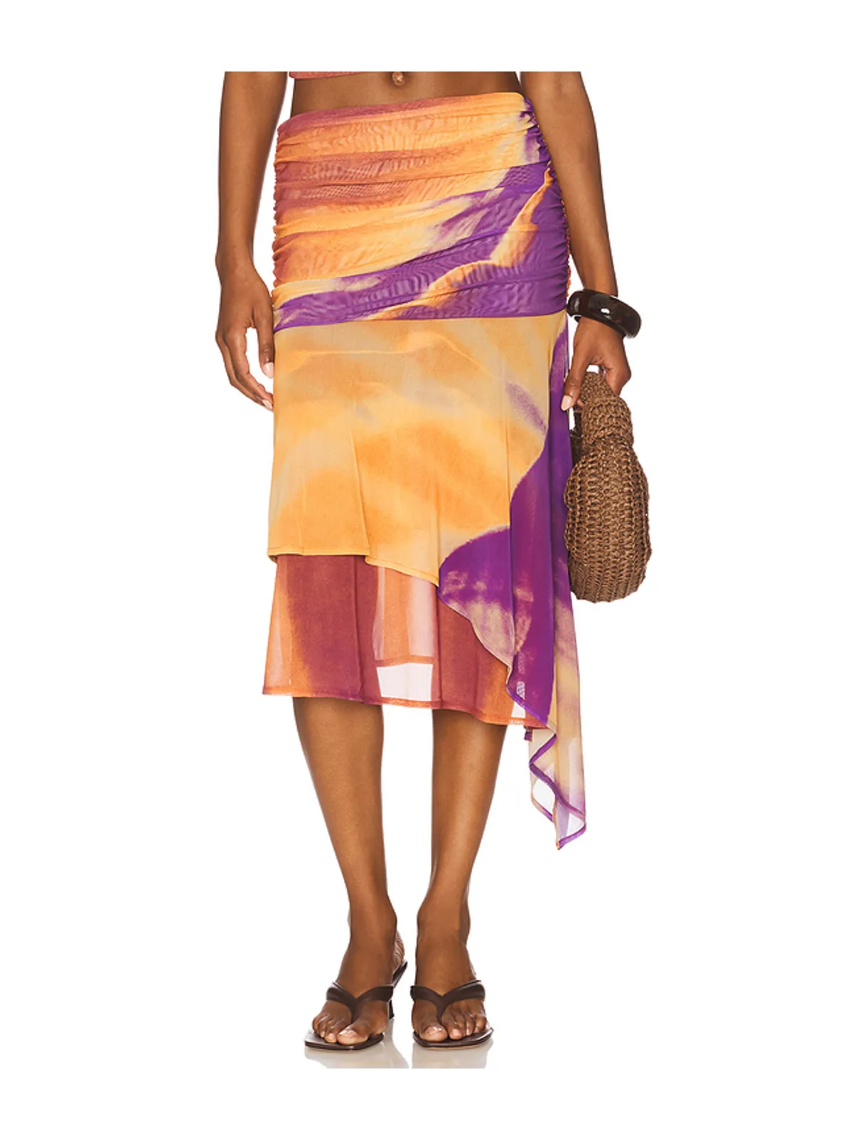 Feners FESTA スカート - Rust,Purple. - 画像1