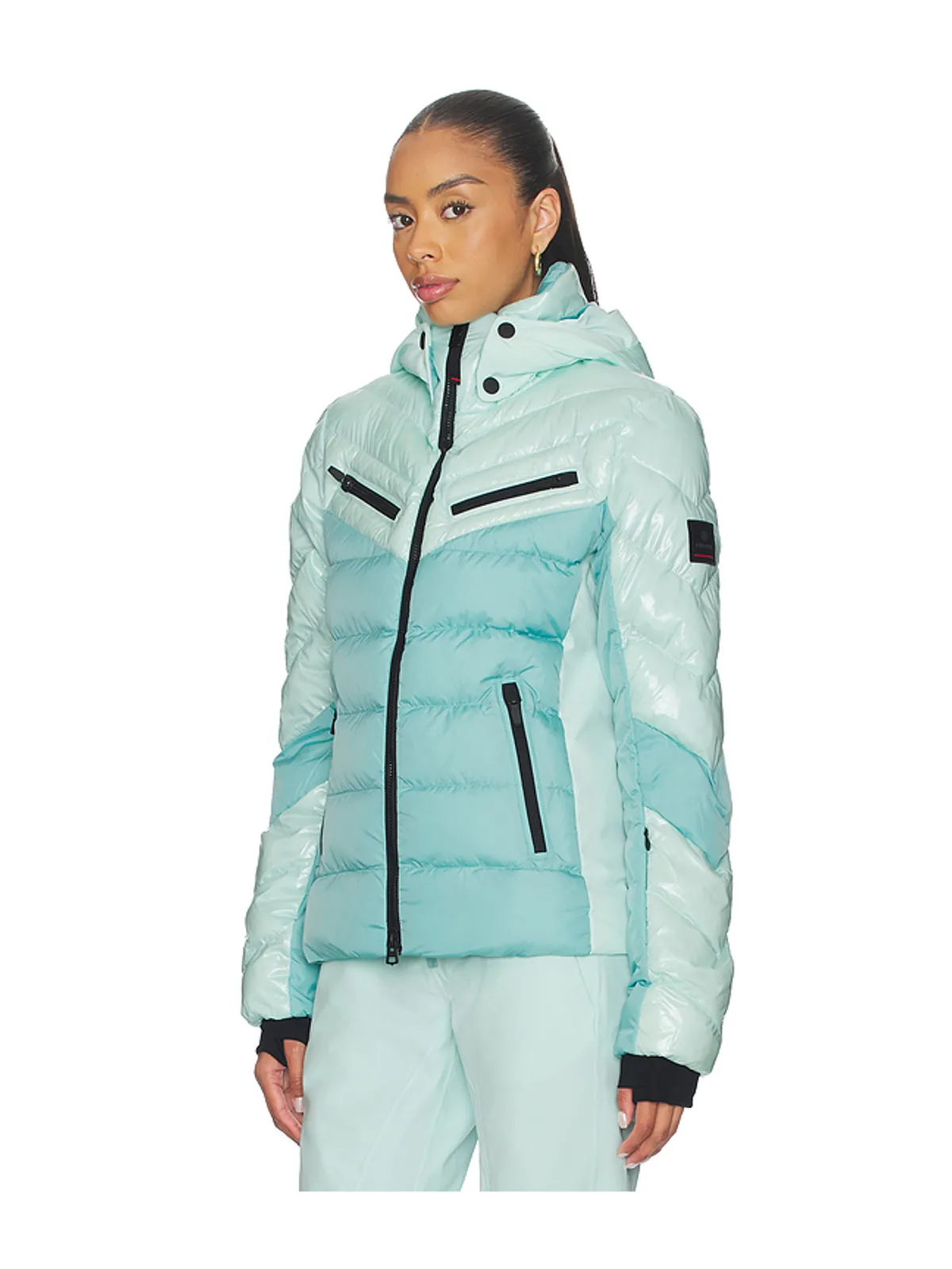 Bogner Fire + Ice FARINA3 ジャケット - Baby Blue,Black. - 画像2