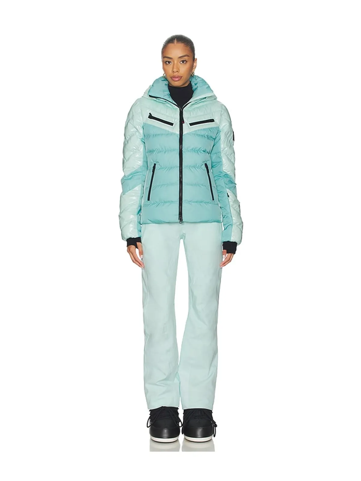 Bogner Fire + Ice FARINA3 ジャケット - Baby Blue,Black. - 画像4