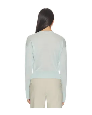 fleur du mal SHEER KNIT V-NECK セーター - サムネイル3