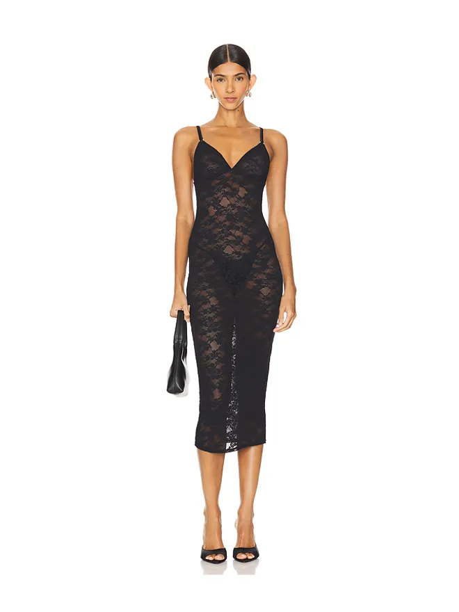 fleur du mal fleur du mal LE STRETCH LACE スリップドレスの商品画像
