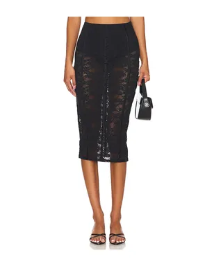 fleur du mal LE STRETCH LACE ペンシルスカート - サムネイル1