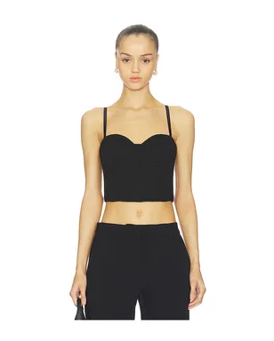 fleur du mal TERRY クロップドハンプトントップ - サムネイル1