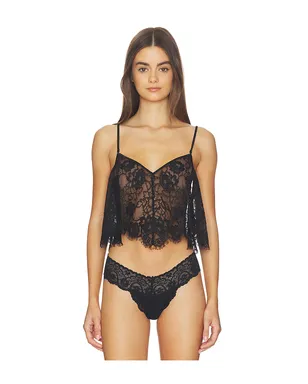 fleur du mal JULIET LACE FLUTTER CAMI トップ - サムネイル1