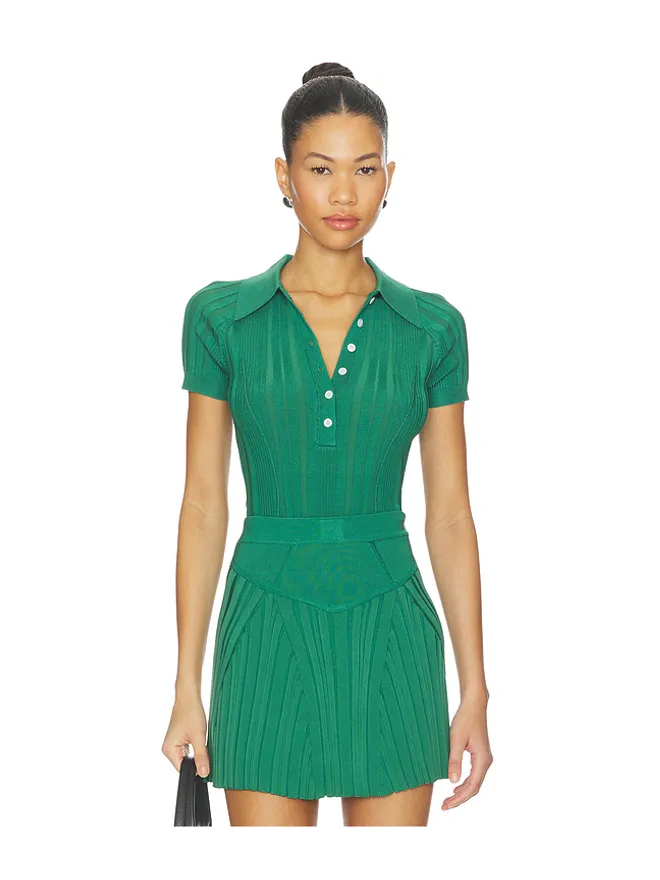 fleur du mal fleur du mal RIB POLO ボディスーツの商品画像