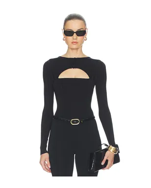 fleur du mal RIB SHRUG ボディスーツ - サムネイル1
