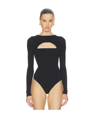 fleur du mal RIB SHRUG ボディスーツ - サムネイル2