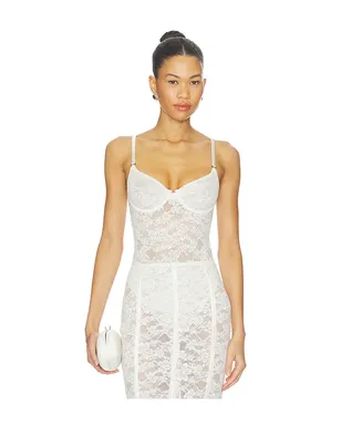 fleur du mal LE STRETCH LACE ボディスーツ - サムネイル1