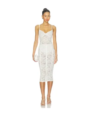fleur du mal LE STRETCH LACE ボディスーツ - サムネイル5