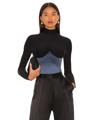 fleur du mal MOCK NECK ボディスーツ - サムネイル1