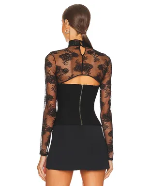 fleur du mal BOUQUET LACE シュラグ - サムネイル3