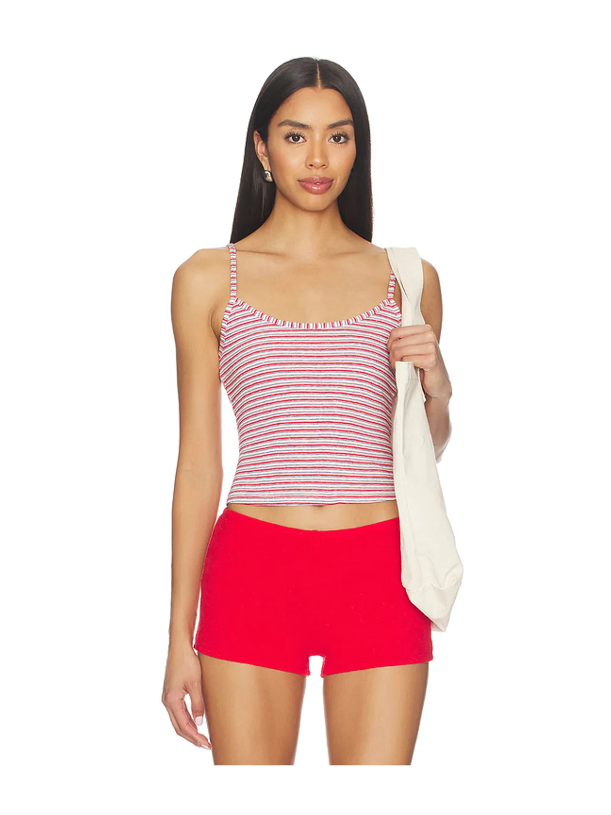 Fait Par Foutch KARINA TANK トップ - Red,Blue. - 画像1