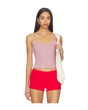 Fait Par Foutch KARINA TANK トップ - Red,Blue. - サムネイル1