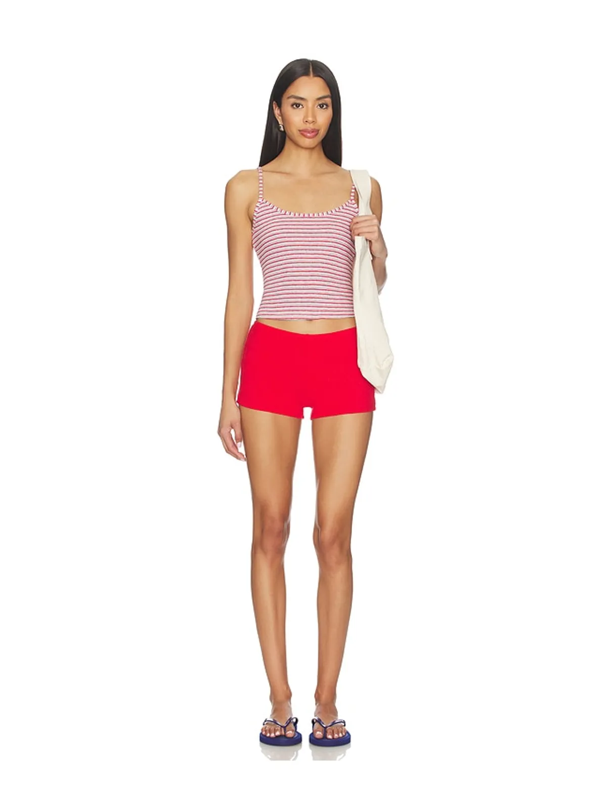 Fait Par Foutch KARINA TANK トップ - Red,Blue. - 画像4