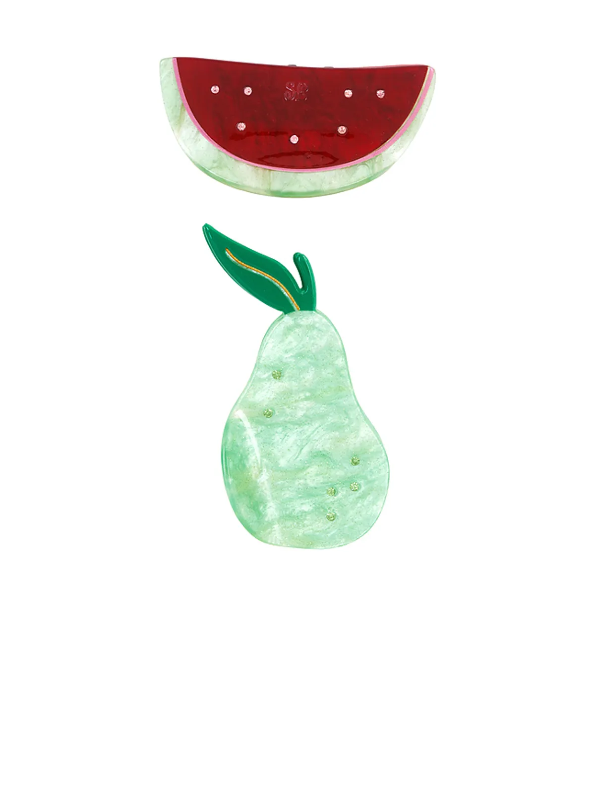 Frasier Sterling CABO クリップセット - Burgundy,Green. - 画像2