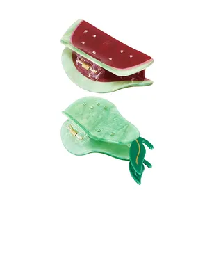 Frasier Sterling CABO クリップセット - Burgundy,Green. - サムネイル3