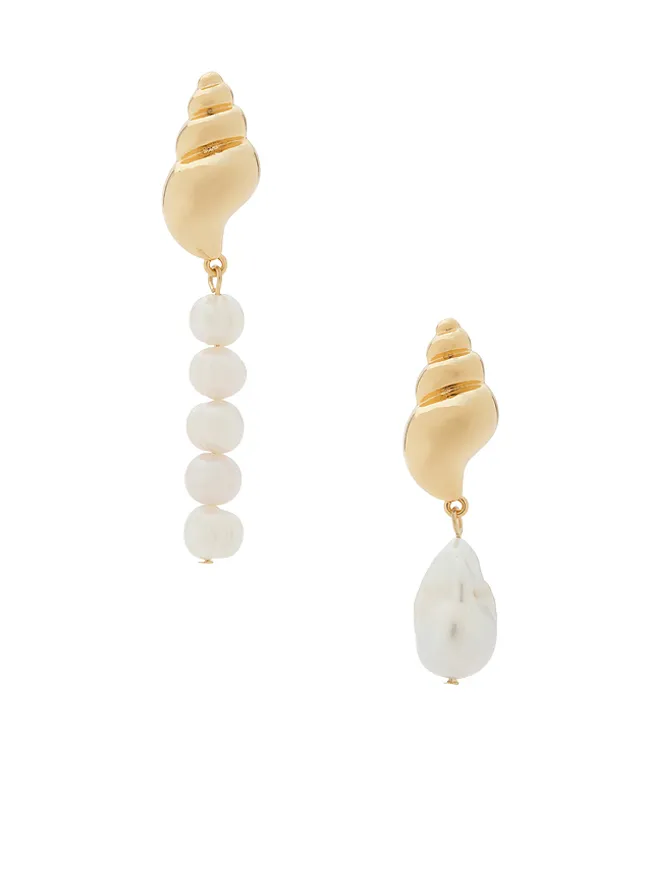 Frasier Sterling Frasier Sterling FOR LOVE & LEMONS NANTUCKET ステートメントイヤリングの商品画像