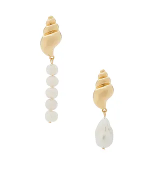 Frasier Sterling FOR LOVE & LEMONS NANTUCKET ステートメントイヤリング - サムネイル1