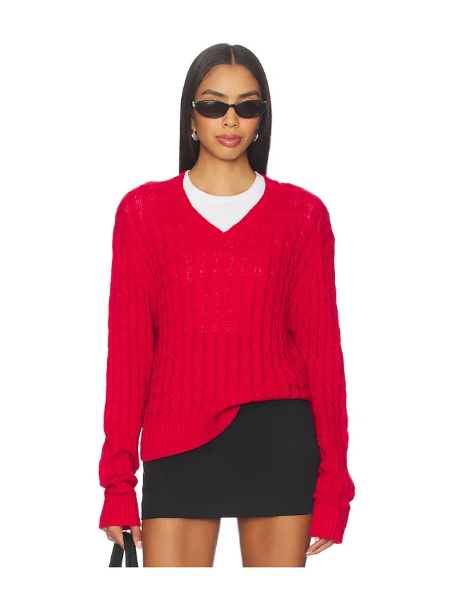 Frankies Bikinis Frankies Bikinis PRINCE CABLE KNIT セーターの商品画像