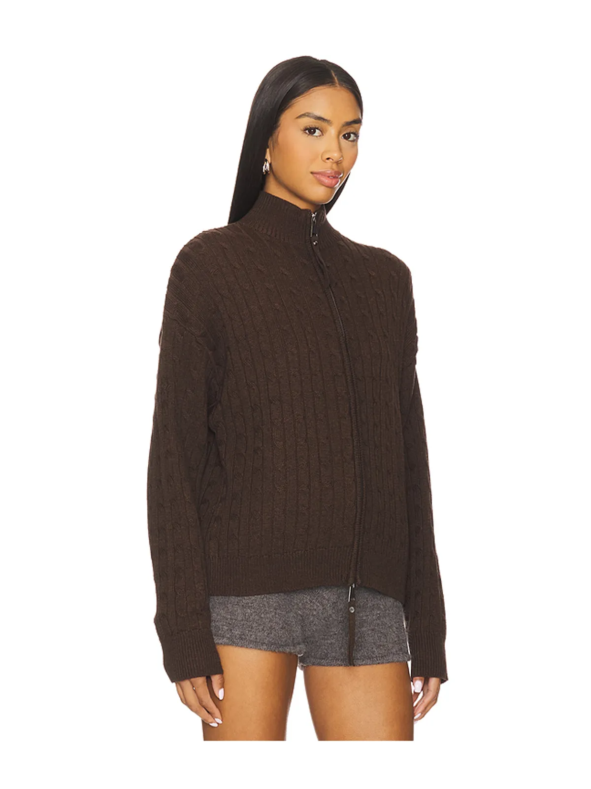 Frankies Bikinis BEA CABLE KNIT セーター - 画像2