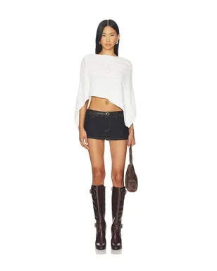 Frankies Bikinis MOUNTAIN CABLE KNIT ポンチョ - サムネイル5