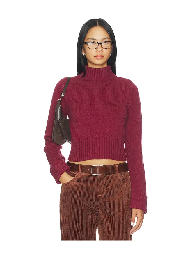 Frankies Bikinis Frankies Bikinis LAUREL CLOUD KNIT TURTLENECK セーターの商品画像
