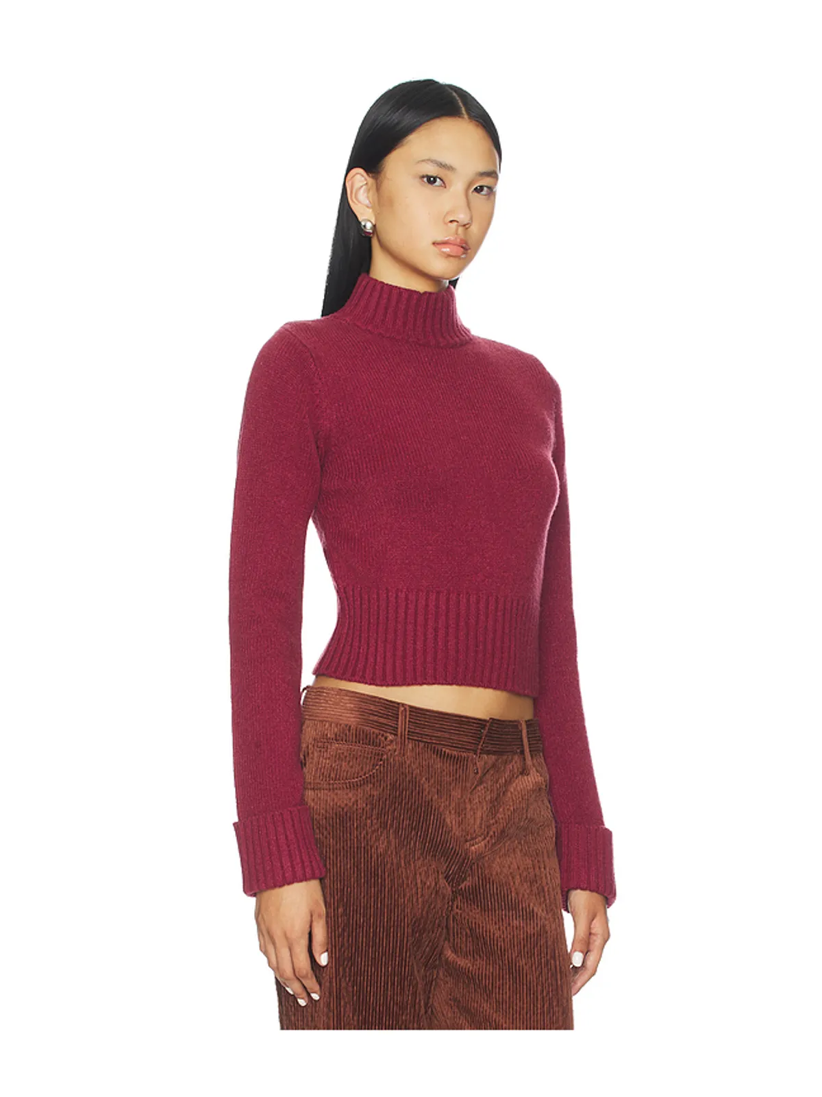 Frankies Bikinis LAUREL CLOUD KNIT TURTLENECK セーター - 画像2