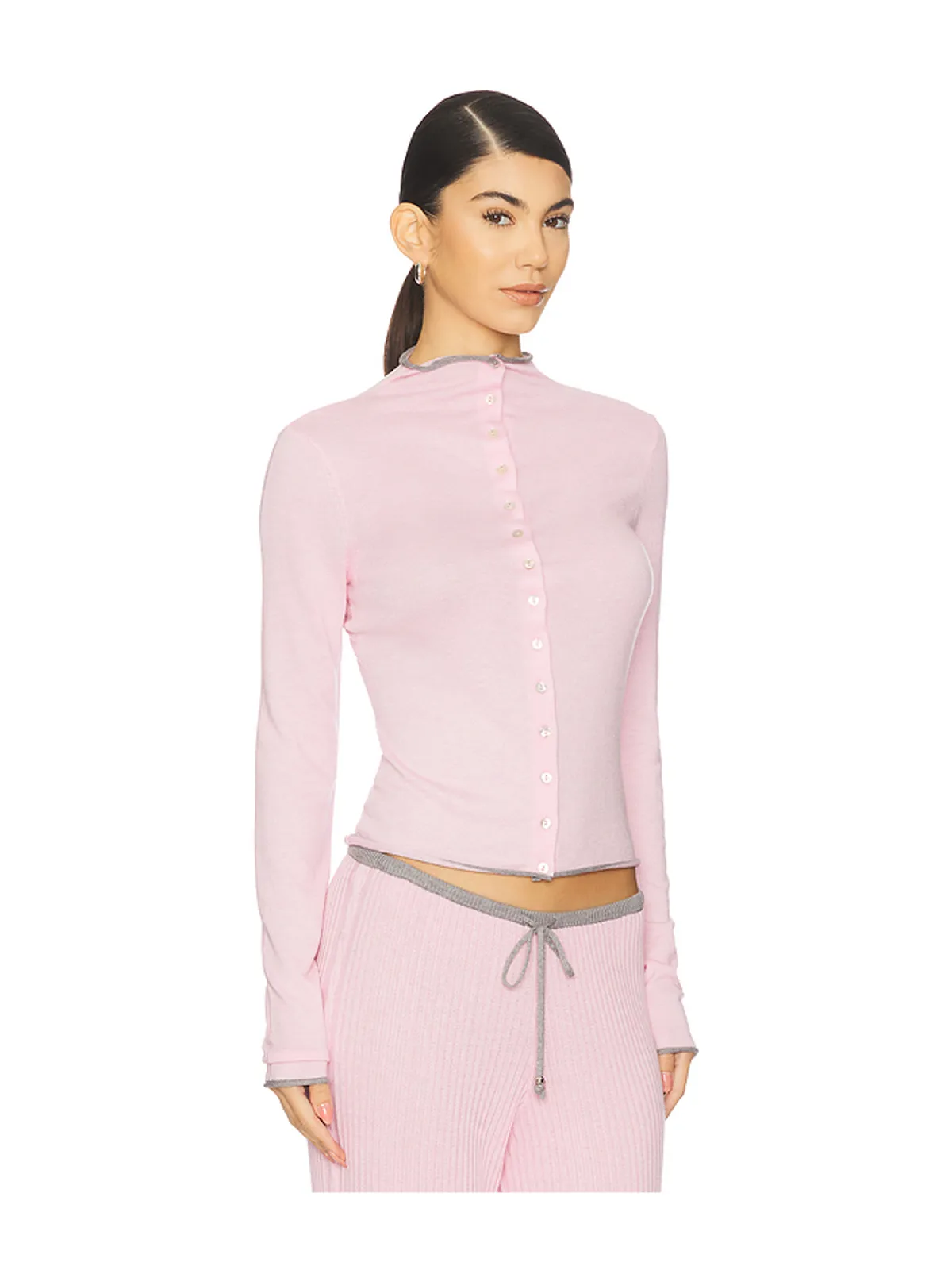Frankies Bikinis LEO CASHMERE カーディガン - 画像2