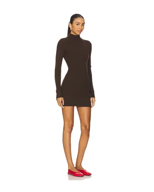 Frankies Bikinis DATE NIGHT RIBBED KNIT MINI ドレス - サムネイル2