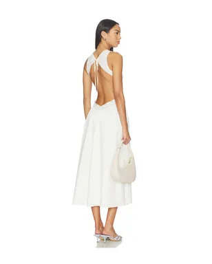 Frankies Bikinis SOLEIL COTTON MIDI ドレス - サムネイル1