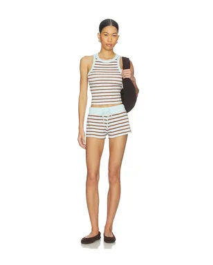 Frankies Bikinis NOAH THERMAL ショートパンツ - Blue,Brown. - サムネイル5
