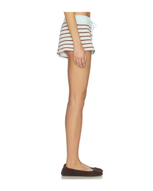 Frankies Bikinis NOAH THERMAL ショートパンツ - Blue,Brown. - サムネイル3