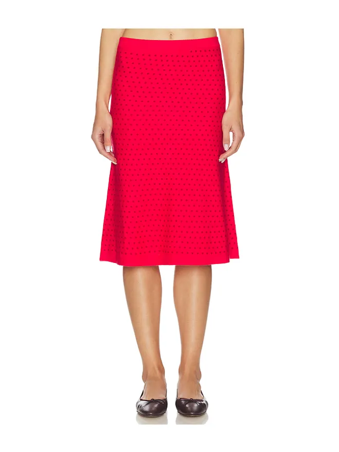 Frankies Bikinis Frankies Bikinis MAGNOLIA CLOUD KNIT MIDI スカートの商品画像