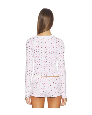 Frankies Bikinis AMORA COTTON LONG SLEEVE シャツ - サムネイル3