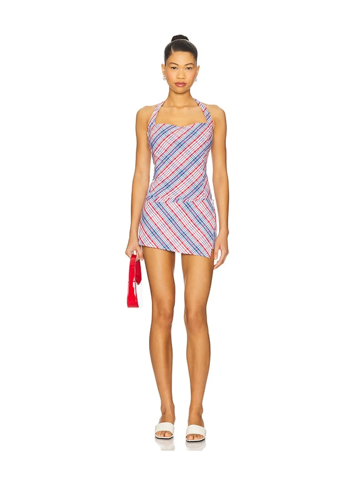 Frankies Bikinis STERLING トップ - Red,Blue. - 画像4