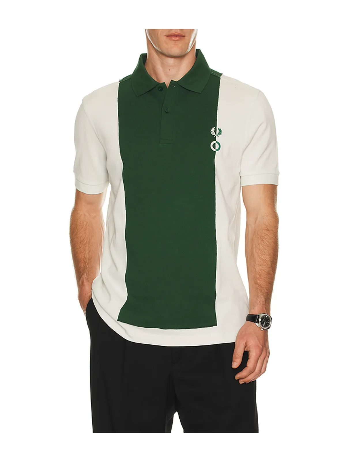 Fred Perry COLOR BLOCK シャツ - 画像1